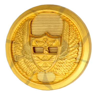  Botón dorado met. tornillo 2 piezas T/C