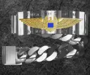 ✈️🇨🇴 Pulsera con el escudo FAC y alas de Piloto