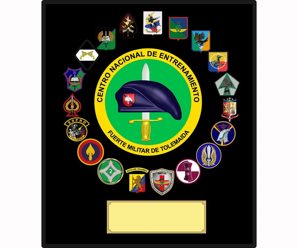 Escudo CENAE 30x26 cms  